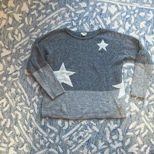 Fat face contrast sweater with star accents